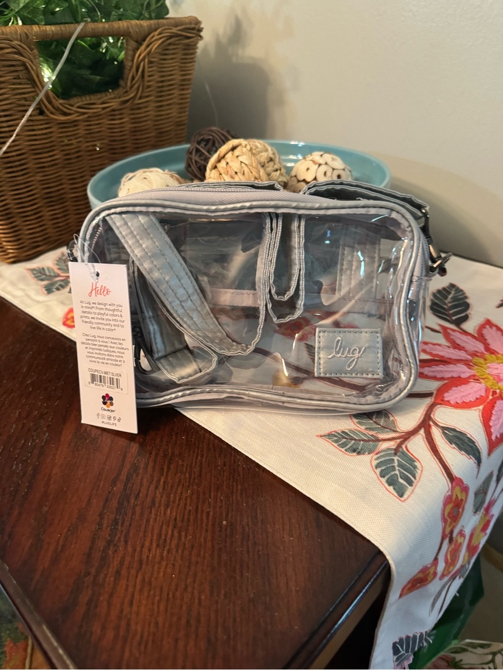 Lug Coupe XL Clearview Crossbody Bag